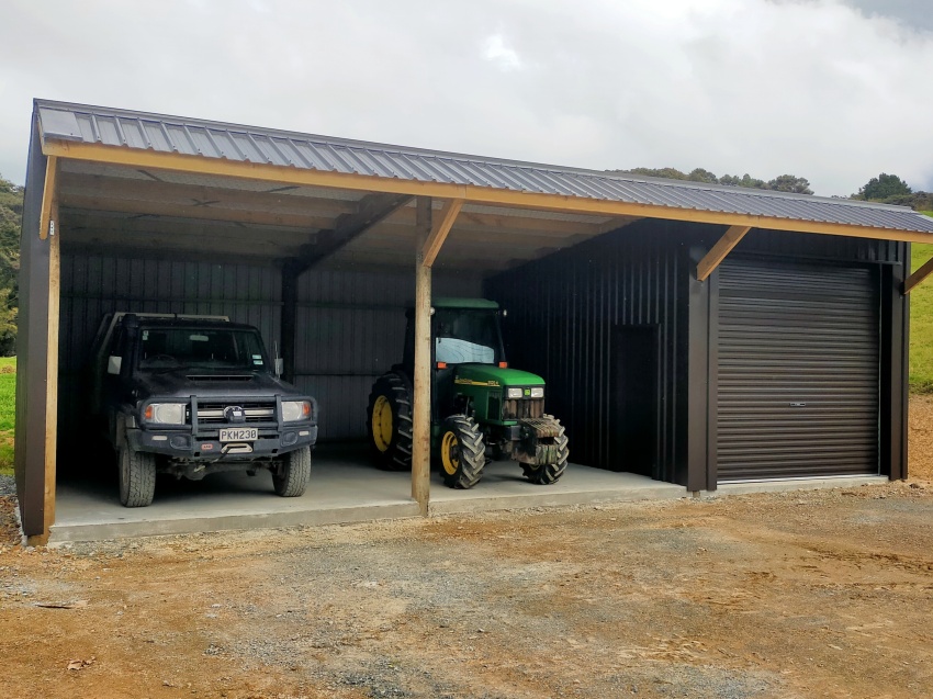 3 bay shed