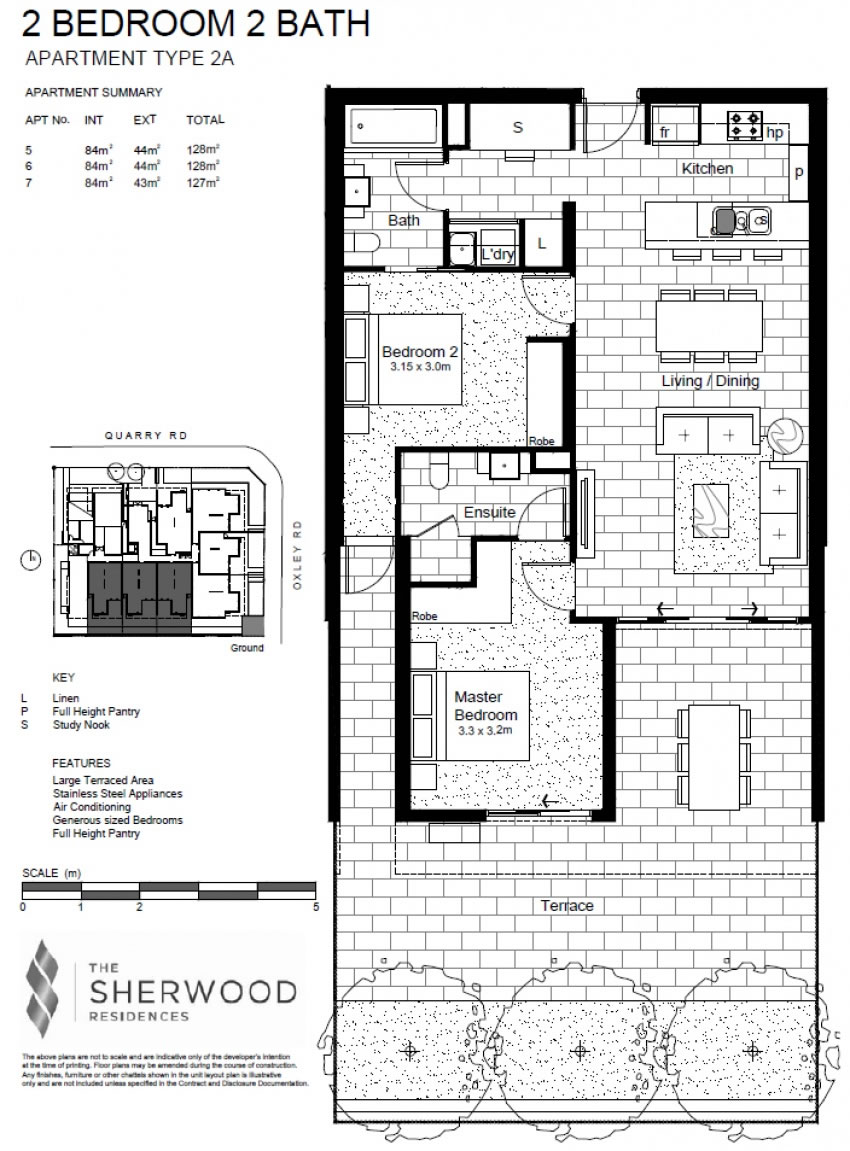 The Sherwood Residences - (Plan 2A)