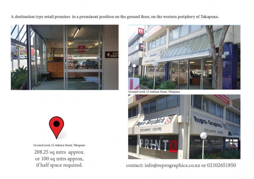 Multi-Option Retail or Office Space Sub-Lease